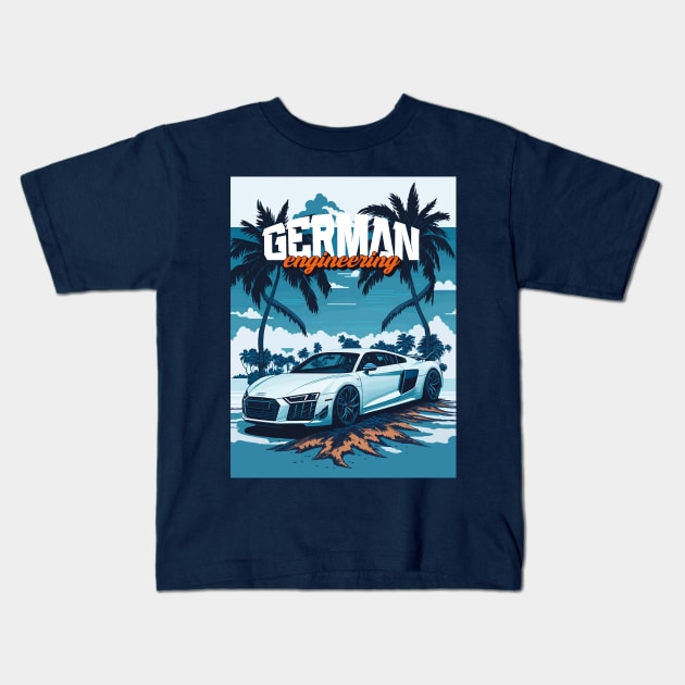 German Engineering Kids T-Shirt by By_Russso